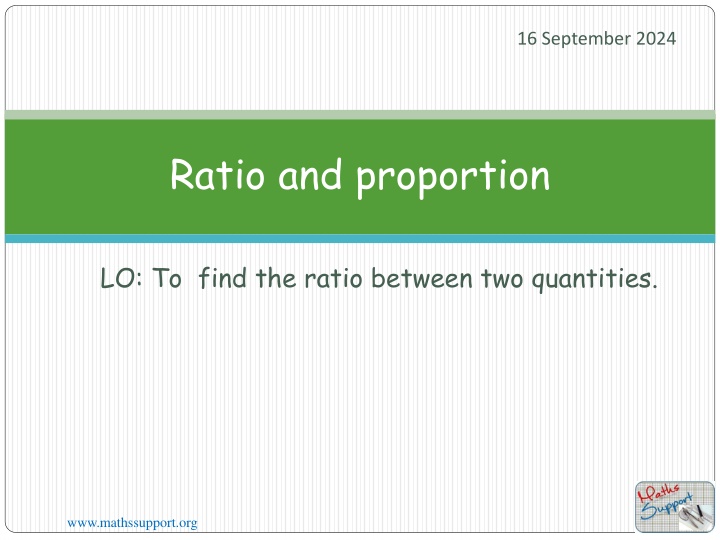Ratios and Proportions in Mathematics