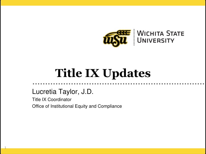 Title IX in Educational Institutions