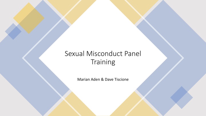 Dating and Domestic Violence Definitions in Training