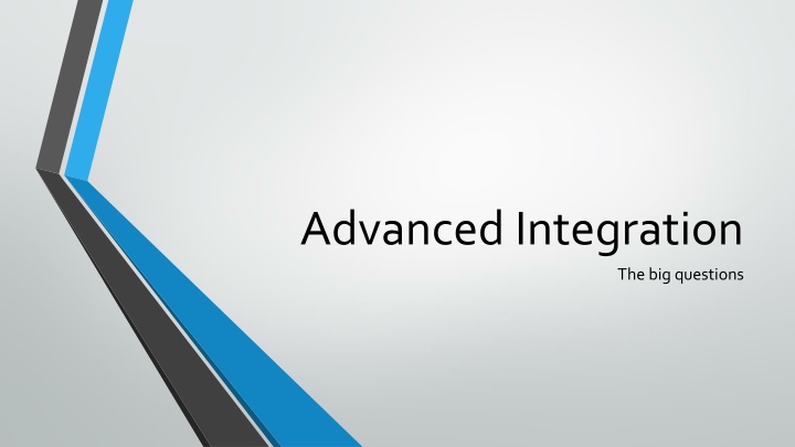 Navigating Advanced Integration: Advisor Selection, Schedules, and Lotteries