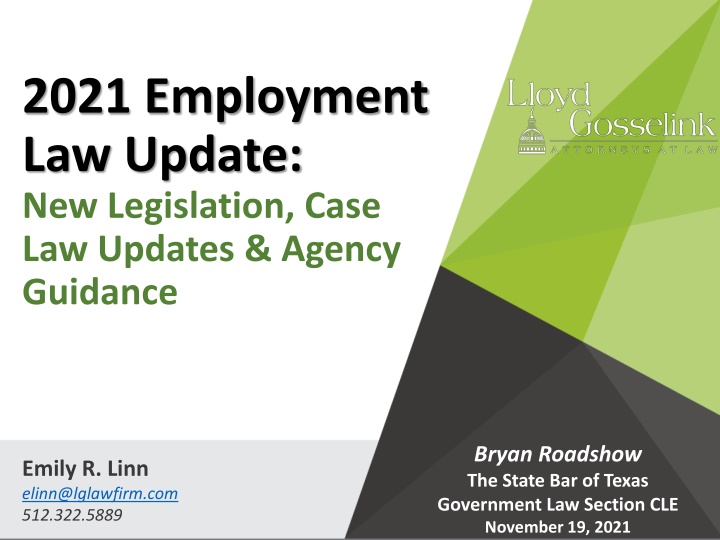 Recent Employment Law Updates in Texas