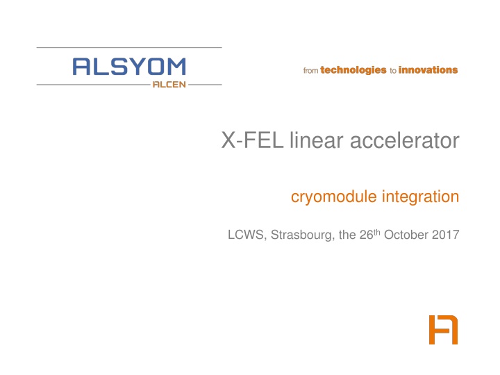 ALSYOM: Key Player in High-Tech Industries