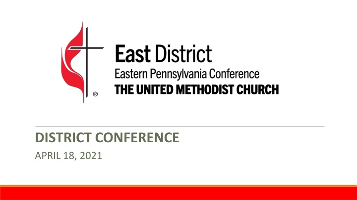 Highlights from District Conference April 18, 2021