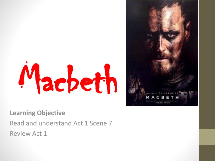 Analyzing Macbeth's Internal Struggle in Act 1 Scene 7