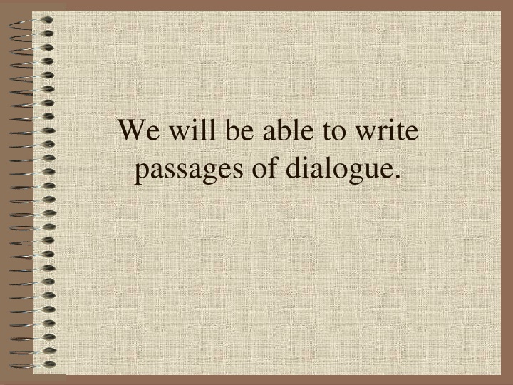 Enhancing Dialogue Writing Skills for Engaging Narratives