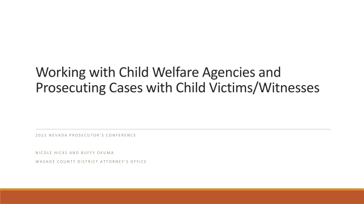 Child Welfare Agencies in Nevada