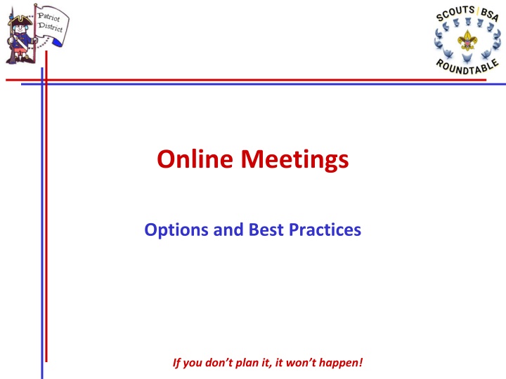 Best Practices for Safe and Effective Online Meetings