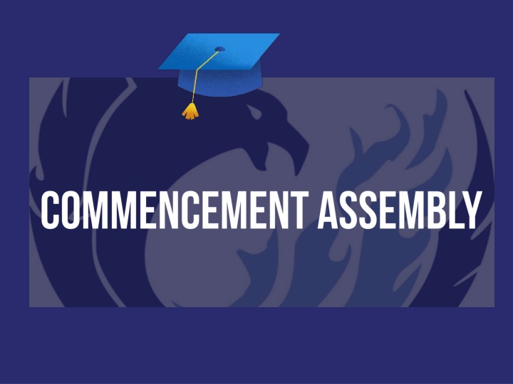 Graduation Ceremony Guidelines and Expectations