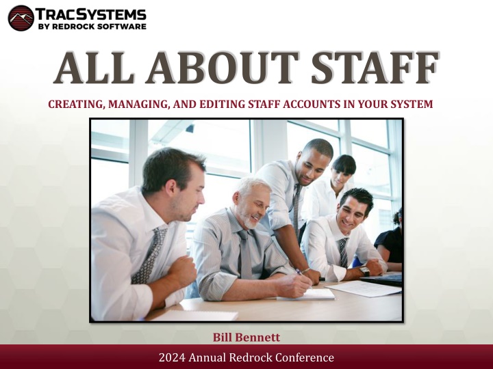 Managing and Editing Staff Accounts in Your System