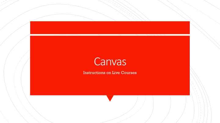 Instructions for Recording Online Lectures via Canvas