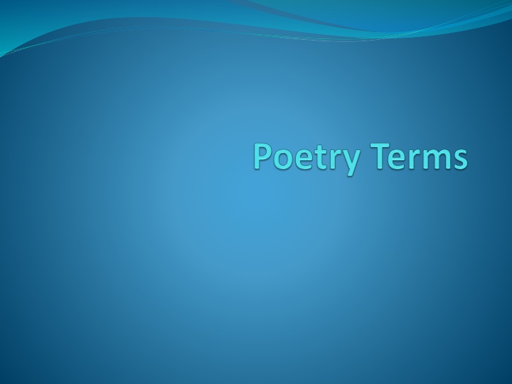 Elements of Poetry: Understanding Literary Devices and Forms