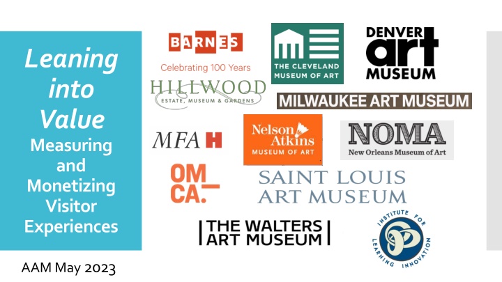 Value Measurement & Monetization of Visitor Experiences in Museums