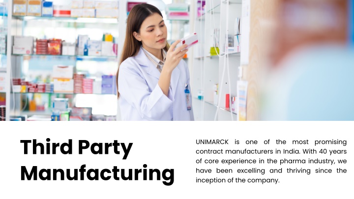 third party manufacturing n.w