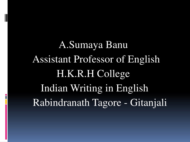 Life and Works of Rabindranath Tagore: A Literary Genius