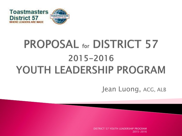 Youth Leadership Program in District 57 - Empowering Future Leaders