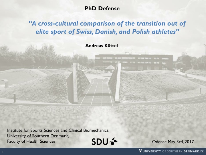 Cross-Cultural Comparison of Elite Athletes' Transition Out of Sport