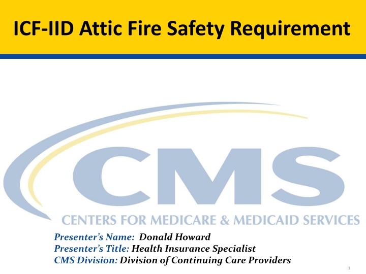 ICF-IID Attic Fire Safety Requirements