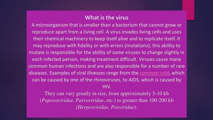 Viruses: Origin, Structure, and Importance in Research