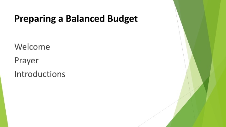 Church Finance Committee: Budget Planning & Execution Strategies