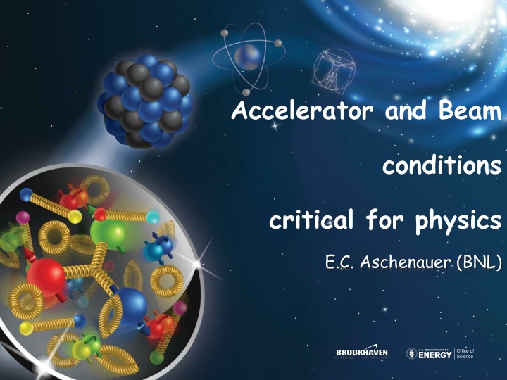 Beam Conditions and Effects in Particle Physics Experiments
