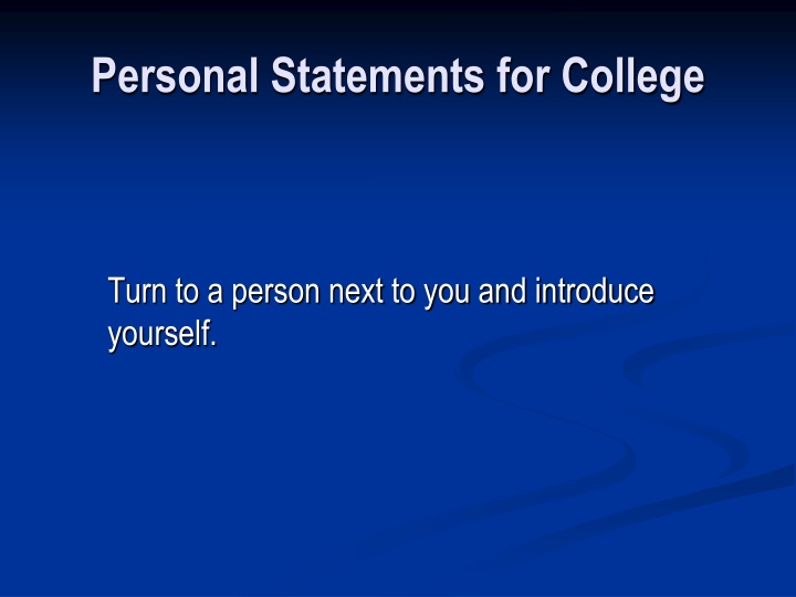 Crafting Compelling Personal Statements for College Applications