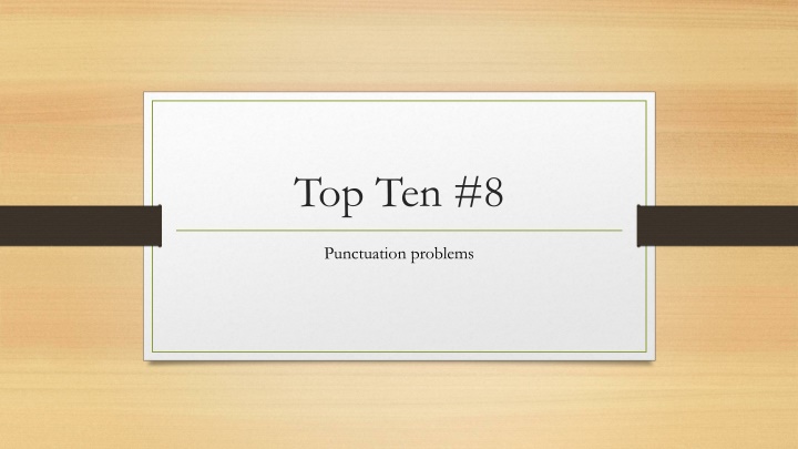 Mastering Punctuation Rules and Usage