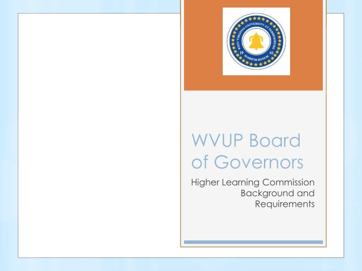 Higher Learning Commission Accreditation
