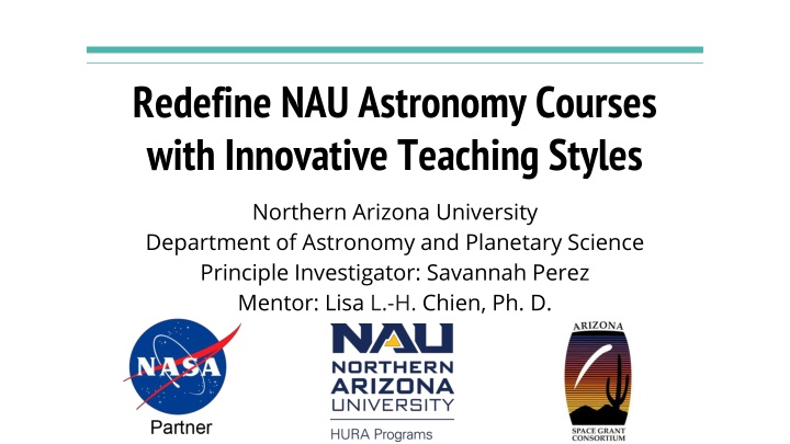 Innovating Astronomy Education at NAU Through Indigenous Perspectives
