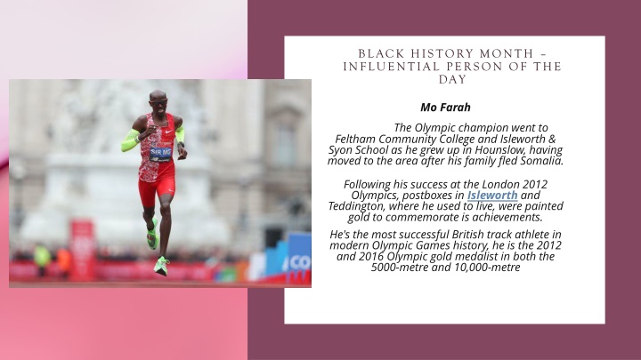 Inspirational Black History Month Figures: Mo Farah, Omari McQueen, Stormzy, Sir Trevor MacDonald, Dr. Shirley Jackson