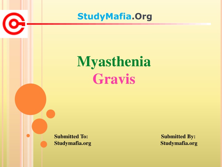 Myasthenia Gravis: Symptoms, Causes, and Treatment