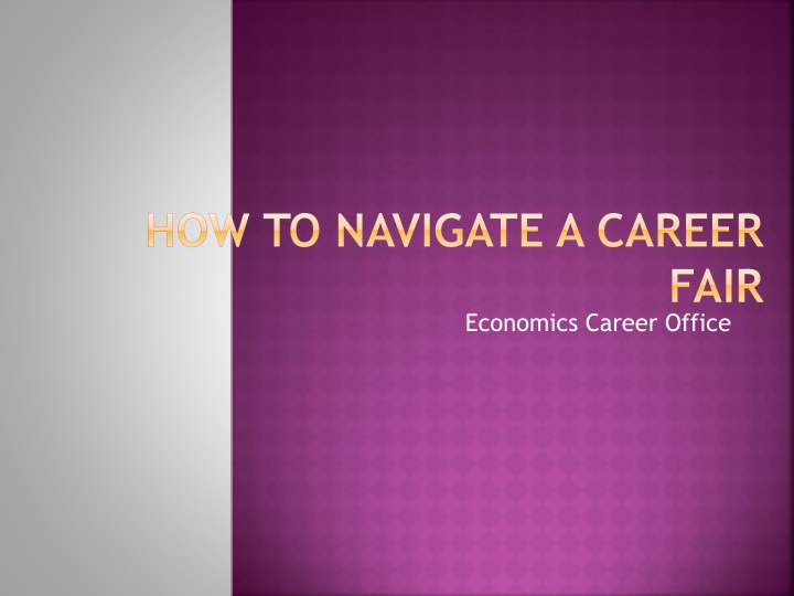 Navigating an Economics Career Fair: Tips and Strategies