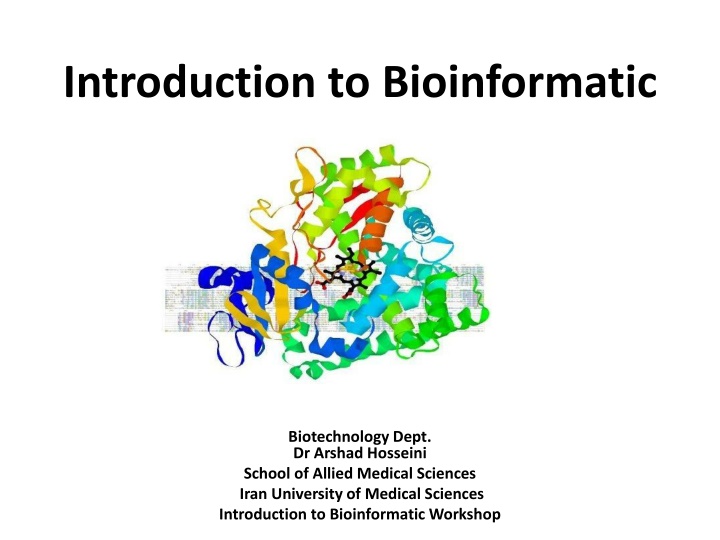 Bioinformatics: Applications and Significance in Biotechnology