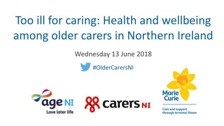 Challenges Faced by Older Carers in Northern Ireland