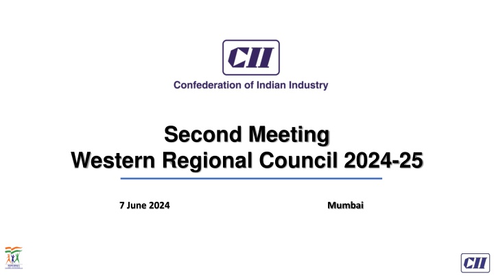Western Regional Council Second Meeting 2024 - Mumbai
