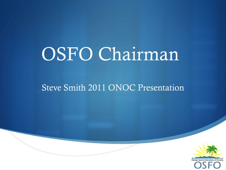 Overview of OSFO 2011 Annual Assembly and Member Surveys