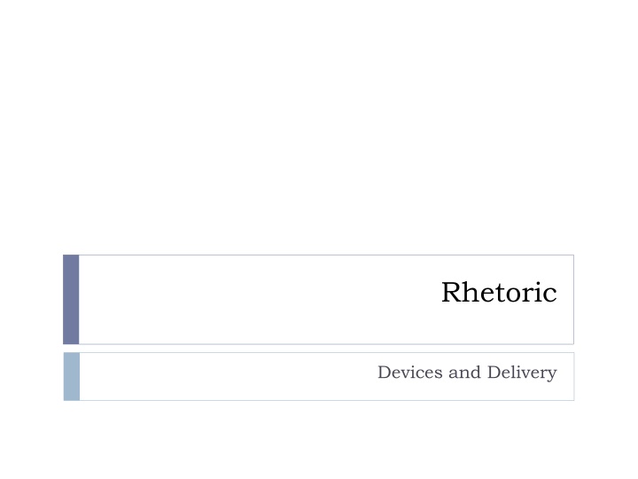 Mastering Rhetorical Devices and Delivery Techniques for Effective Speeches