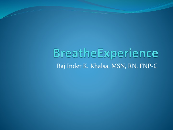 Integrative Approach to Pain Management by Nurse Practitioner Raj Inder K. Khalsa, MSN, RN, FNP-C