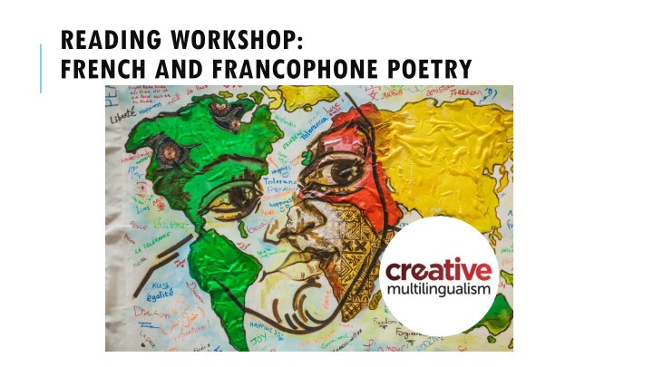 French and Francophone Poetry Reading Workshop