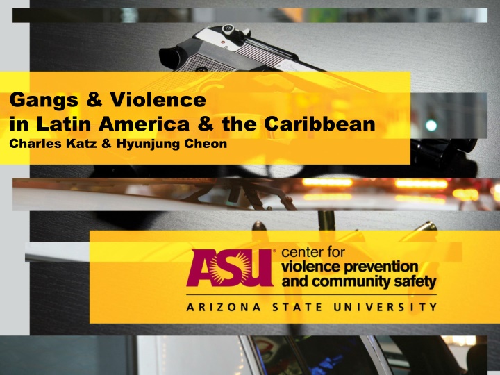 Gangs and Violence in Latin America and the Caribbean Statistics