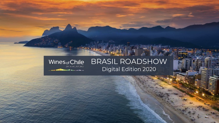 Chilean Wine Roadshow 2020: Digital Event Connecting Brazilian Market