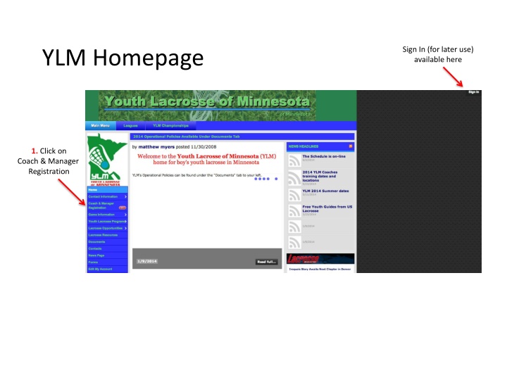 Step-by-Step Guide for Coach and Manager Registration