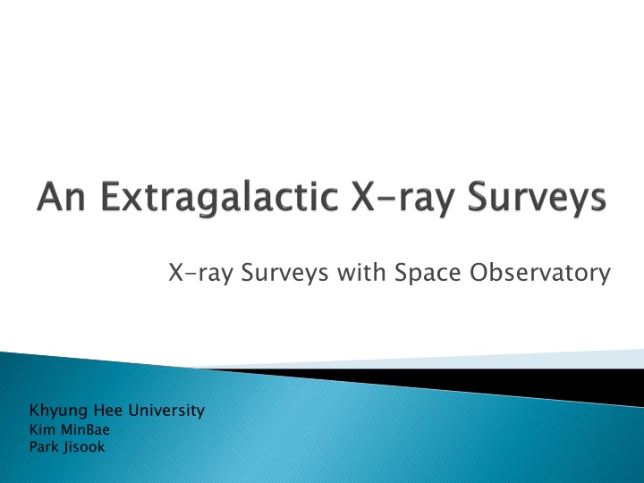 Exploring the Universe: X-Ray Surveys with Space Observatory