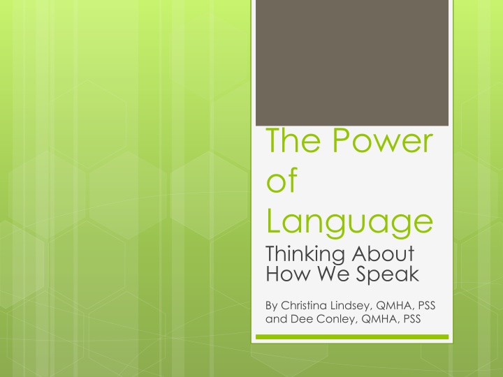 The Power of Language: Shaping Perception and Fostering Respect