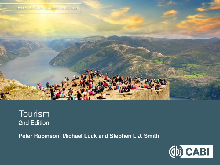 Complimentary Teaching Materials in Tourism - 2nd Edition