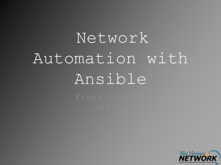 Introduction to Ansible Network Automation and DevOps
