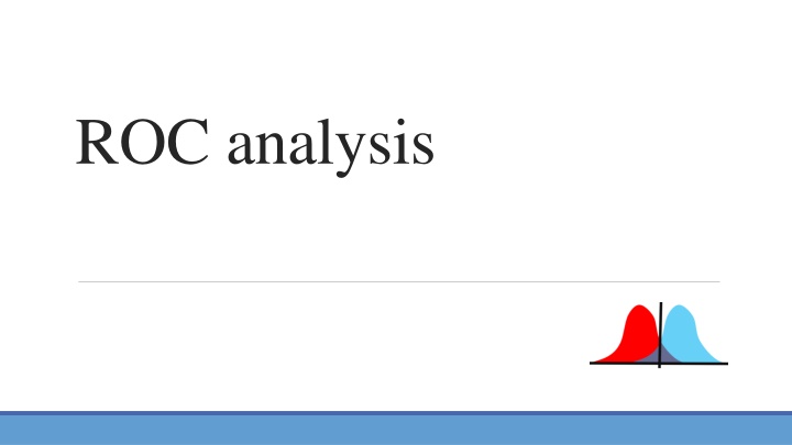 ROC Analysis in Classification of Biological Samples