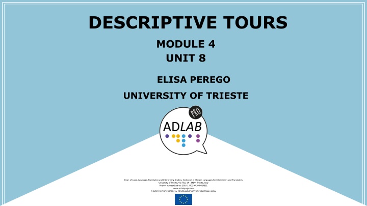 Creating Descriptive Tours in Museums: A Comprehensive Guide