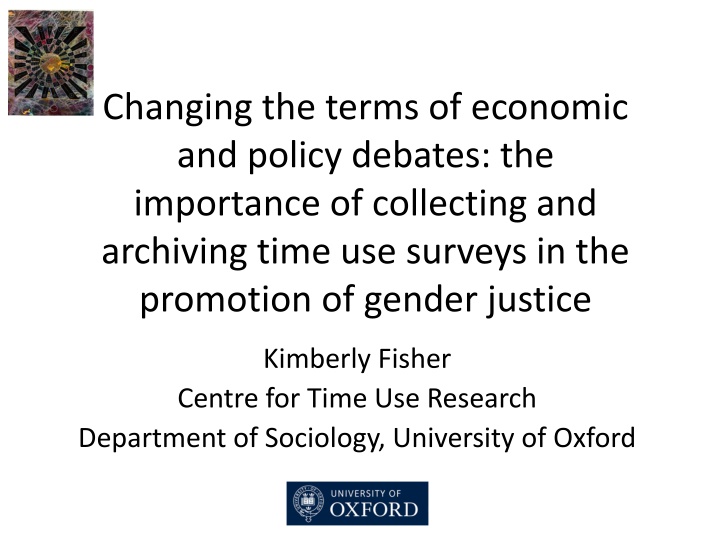 The Importance of Time-Use Surveys in Promoting Gender Justice