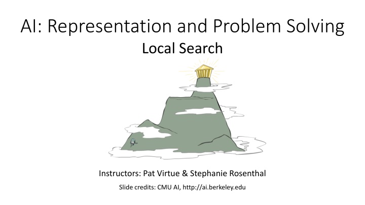 Local Search Algorithms for Problem Solving