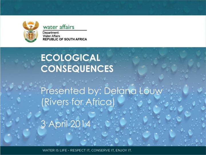 Ecological Consequences in Ecosystem Management